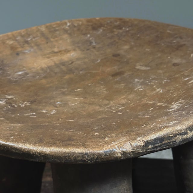 Antique Hand Carved African Senufo Stool For Sale - Image 9 of 12