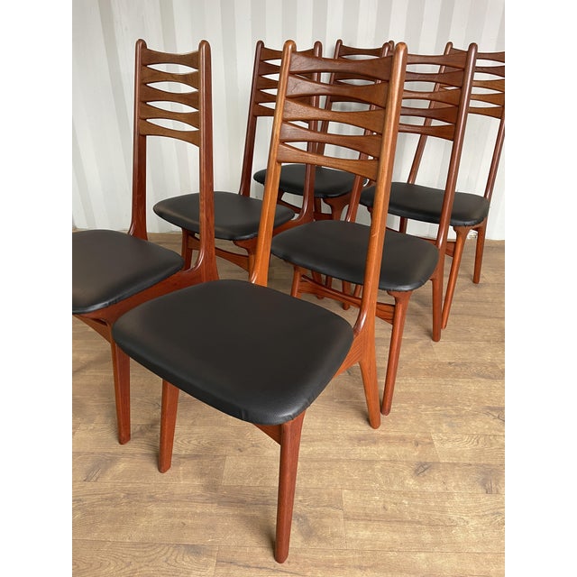 Model 83 Dining Chairs by Boltinge Stolefabrik, Denmark, 1960s, Set of 6 For Sale - Image 11 of 18