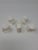 1980s Sand Dollar White Ceramic Napkin Rings - Set of 5 For Sale - Image 5 of 8