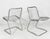 Metal Sabrina Cantilever Chairs by Gastone Rinaldi for Rima, Italy, 1970s, Set of 4 For Sale - Image 7 of 18