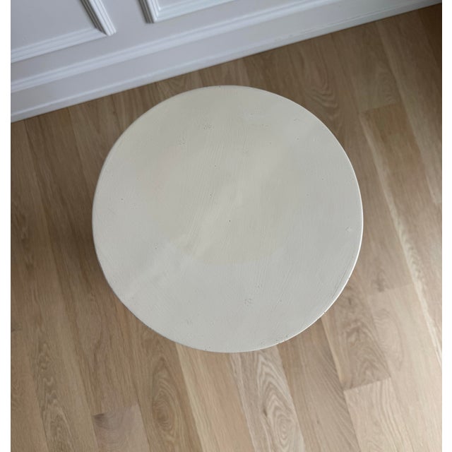 1960s 1962 Magidson Neoclassical Twisted Plaster or Chalkware Pedestal Column, Signed and Dated For Sale - Image 5 of 9