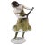 Large Porcelain Cabaret Figurine by R. Marcuse for Rosenthal, 1920 For Sale
