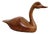 Carved Pine Goose Figuirine, Canada, 1993 For Sale
