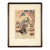 Actor Arashi Rikan II as Aburaya Yohei - Figurative Woodblock Print on Paper by Shunbaisai Hokuei For Sale