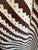 Traditional Schumacher “Zeppelin” Drapery Panels in Brown With Samuel & Sons Trim For Sale - Image 3 of 7