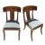 Solid walnut chairs. Modern Klismos dining chairs with upholstered seats cushions. The Robsjohn Gibbings style Klismos...