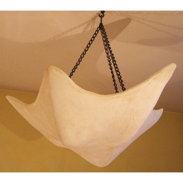 Alberto Giacometti Late 20th Century Ceiling Light in the Style of Giacometti For Sale - Image 4 of 9