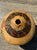 Late 20th Century Signed Studio Spalted Maple Turned Wood Vessel With Copper, Silver Turquoise Inlay For Sale - Image 4 of 10