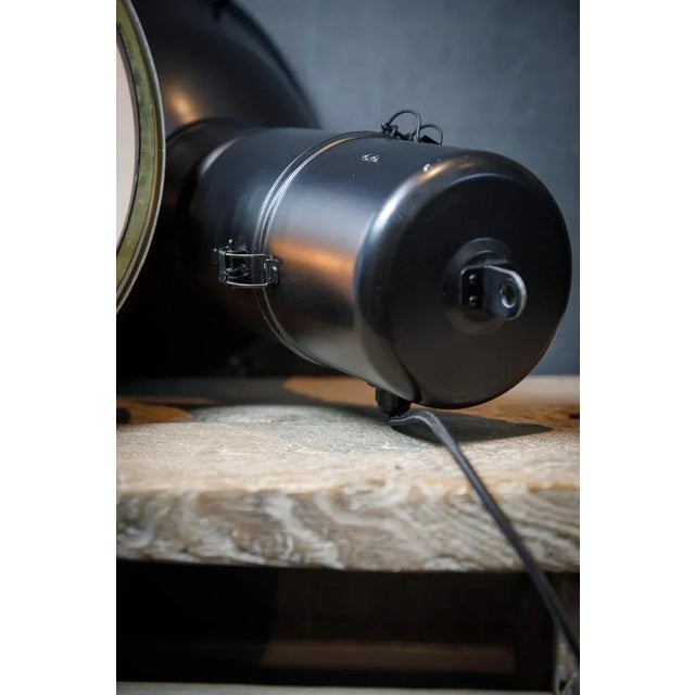 Industrial Corner Lights in Black, Set of 2 For Sale - Image 9 of 13