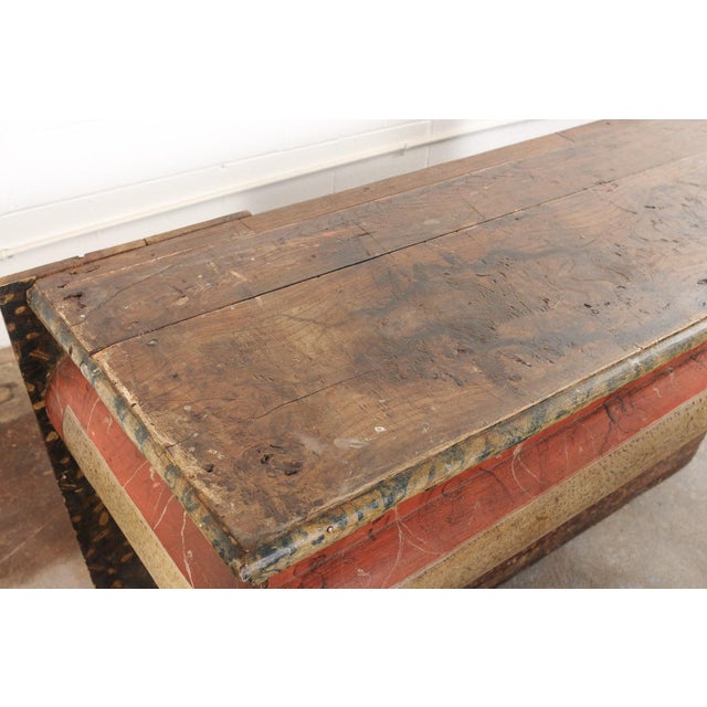 18th C. Brazilian Console With Original Paint For Sale - Image 13 of 13