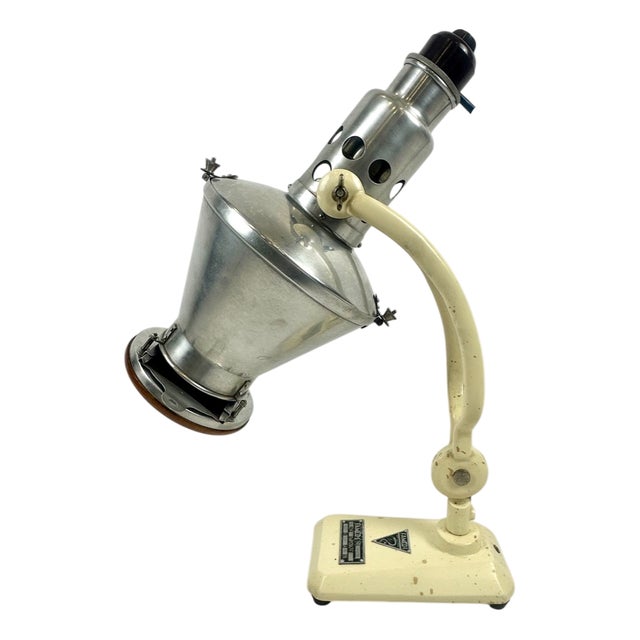 Industrial Polish Famed Medical Lamp, 1950s For Sale