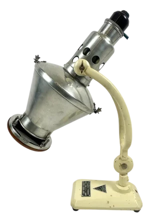 Industrial Polish Famed Medical Lamp, 1950s
