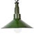 Industrial Green Enamel Military Pendant Lamp with Cast Aluminium Top, 1960s For Sale - Image 18 of 18