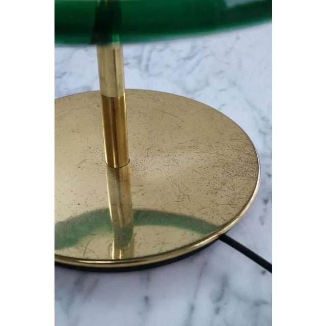 Large Mushroom Table Lamp in Murano Glass from Leucos, Italy, 1960s For Sale - Image 4 of 8