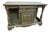 Early 20th Century Green Distressed Console Table . For Sale