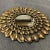 Metal 1970s Mid-Century Brutalist Boho Chic Starburst Wall Mirror. For Sale - Image 7 of 7