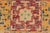 1990s Bohemian Balochi Red/Beige Wool Rug - 4'3''x6'0'' For Sale - Image 5 of 10