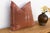 Terracotta Vertical Cactus Silk Moroccan Pillow For Sale - Image 4 of 7