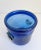 Italian Cobalt Glass Wine Cooler Ice Bucket, Mid 20th C For Sale In Sacramento - Image 6 of 7