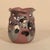 Vintage Sculptural Studio Pottery Pierced Ceramic Vessel Candle Holder With Organic Drip Glaze For Sale - Image 14 of 18