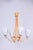 Maker: Dřevotvar Humpolec This stylish and highly elegant four-arm chandelier, originating from the 1960s from...