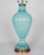 Seguso Aqua Blue Murano Glass Lamp by Archimede Seguso for Marbro, Italy 1950s For Sale - Image 4 of 13