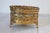 Vintage Gold-Toned Ormolu and Glass Filigree Trinket Box or Jewelry Casket For Sale - Image 4 of 12