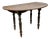 Spanish Wood Drop-Leaf Dining Table with Turned Legs, 1920 For Sale