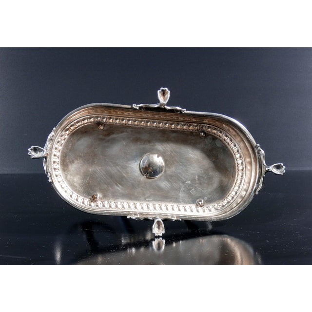 Cruet Set in 800 Silver and Crystal by Ricci Alessandria, Set of 3 For Sale - Image 18 of 18