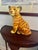 Mid-Century Modern Vintage Marwal Chalkware 14” Bengal Tiger Cub Sculpture – Hand-Painted Mid-Century Hollywood Regency Safari Decor For Sale - Image 3 of 12