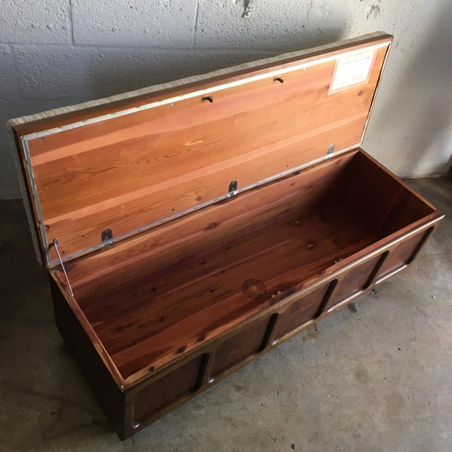 Vintage Mid Century Modern Lane Cedar Chest/ Bench Chairish