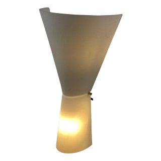 Model Alkaid Diabolo Shaped Wall Sconce in White Frosted Glass by S. Marcato for Arteluce Nemo For Sale