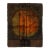 Vintage Swedish Rya Rug With Brown and Orange Geometric Pattern - Rug & Kilim For Sale