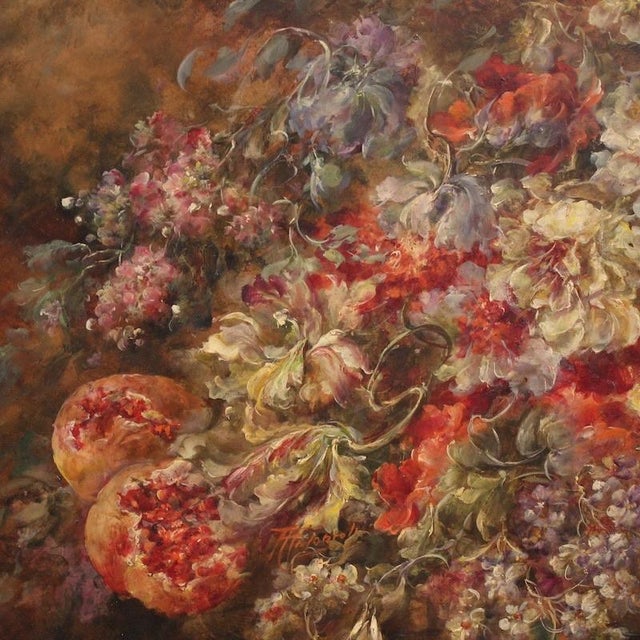 Antonioli, Still Life on Copper, 1970, Oil and Copper For Sale - Image 13 of 16