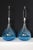 Mid 20th Century Seguso Style Hand Blown Murano Lamps - a Pair For Sale In Miami - Image 6 of 16