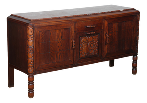Vintage French Art Deco Sideboard, 1930s