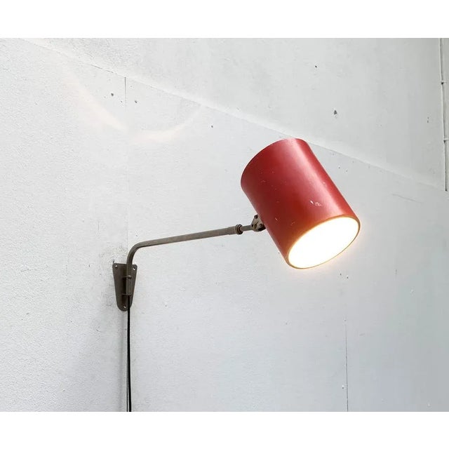 Mid-Century German Minimalist Wall Lamp from Hala, 1960s For Sale - Image 4 of 18