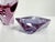 Bohemian Alexandrite Crystal Glass Ashtray attributed to Václav Hanus, Czech Republic, 1960s For Sale - Image 12 of 16