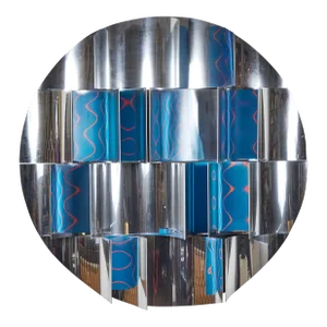 Monumental Kinoptic Metal Wall Sculpture by Rafe Affleck, 1960's