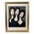 Late 20th Century Modern Expressionist 3 Female Heads Oil on Canvas Signed “Atwood” For Sale