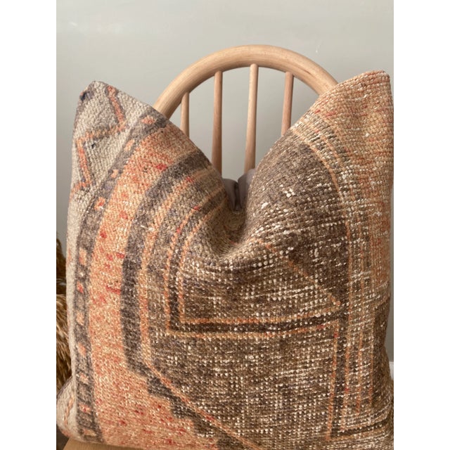 1970s Vintage Turkish Pillow Cover For Sale - Image 5 of 7