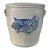 Vintage Pennsylvania Stoneware Crock With Blue Bird Motif, Stamped D. Eldreth For Sale