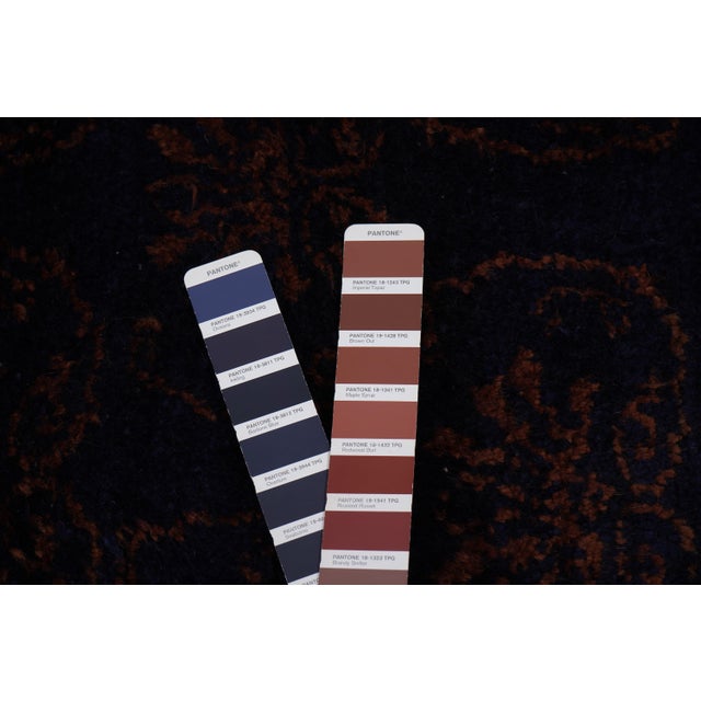 Vintage Turkish Karapinar Tulu Rug 4'5'' X 6'1'' For Sale - Image 10 of 10