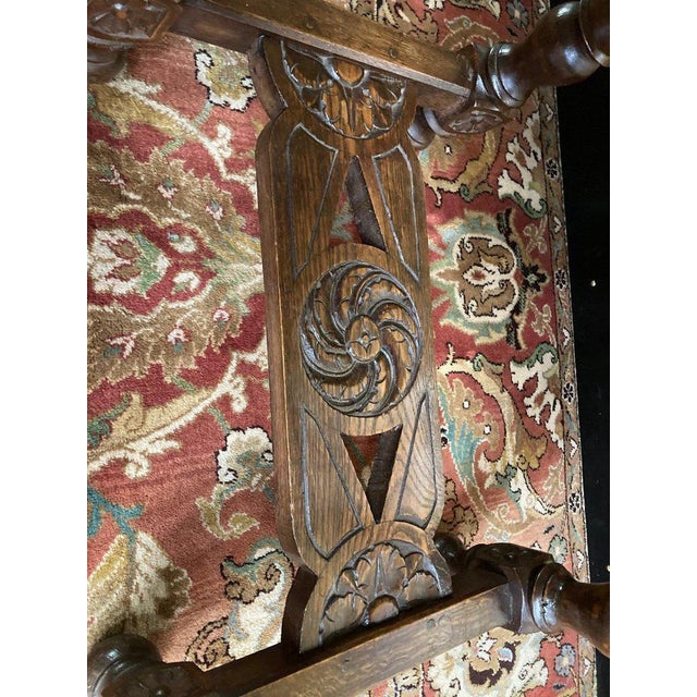 Console in Oak For Sale - Image 5 of 10