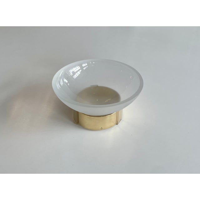 1960s Skultuna Bowl in Glass and Brass by Michael Kurpatov, 1960s For Sale - Image 5 of 14