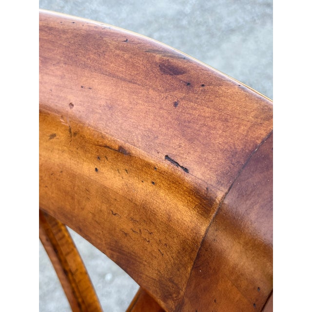 Century Furniture Cross Back Rustic Farmhouse Dining Chairs - Set of 6 For Sale - Image 11 of 12