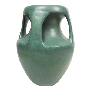 Mid 20th Century Large Royal Haeger Pottery Vase in the Style of Teco