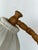 Mid-Century Modern Swedish Turned Pine Floor Lamp with Swan-Neck Arm, 1970s For Sale - Image 6 of 12