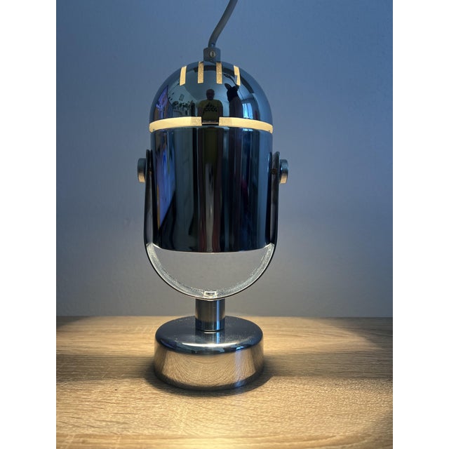 Mid-Century Modern Table Lamp by Stanislav Indra for Combi Lux, 1970s For Sale - Image 3 of 11