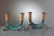 Mid-Century Modern Cantagalli Ceramic Candleholders from Ics Vietri, Italy, Late 1930s, Set of 2 For Sale - Image 3 of 10